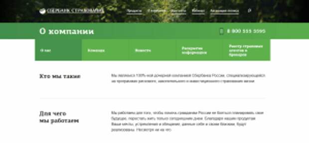 Страховая компания Сбербанк Страхование