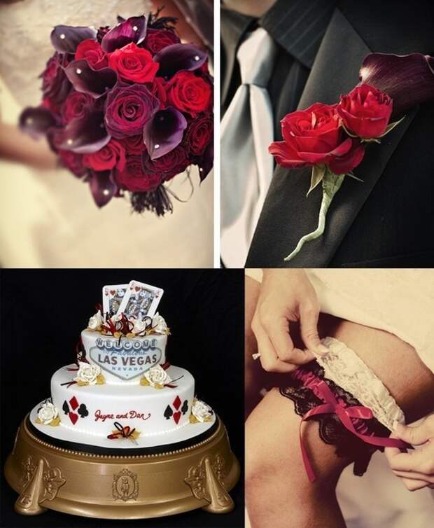 Три классических цвета в оформлении свадьбы