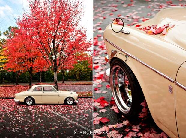 Тюнинг старого шведа - Volvo 122s 1965 года (16 фото)