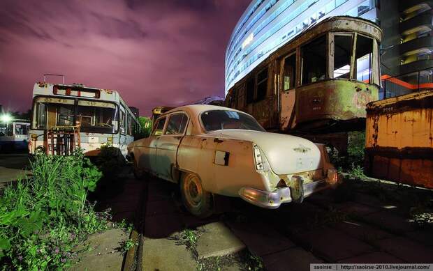 Запасник музея Мосгортранс авто, музей, мосгортранс