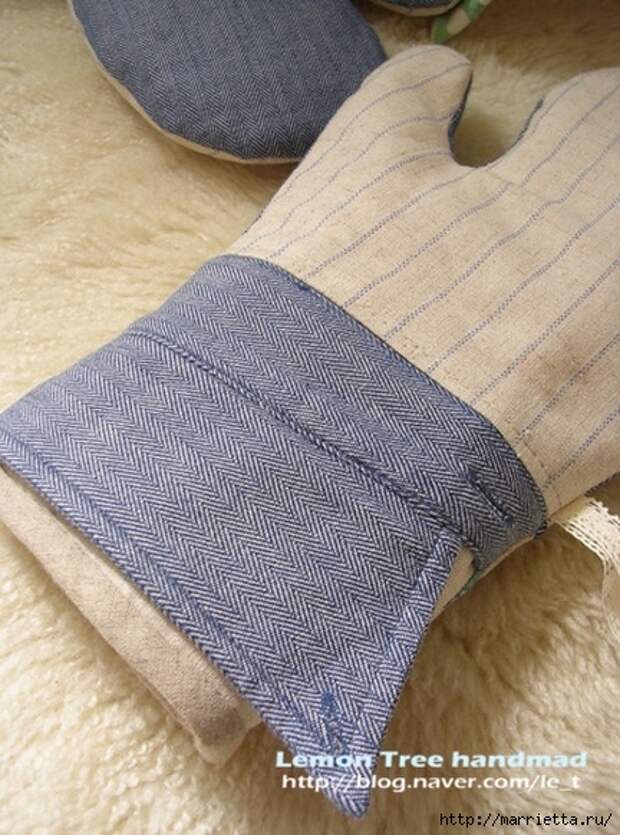 Шьем тапочки и прихватки из джинсовой рубашки (2) (432x582, 211Kb)