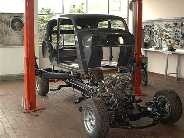 авто, хот-род, mercedes-benz