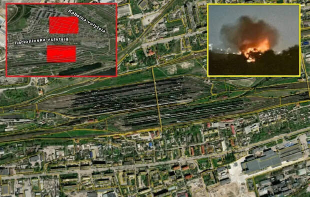 Прибыл какой-то важный груз: ВС РФ разнесли железнодорожную станцию в Днепропетровске