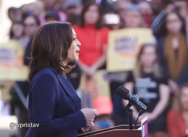 В ушах Камалы Харрис во время дебатов с Трампом были серьги, напоминающие