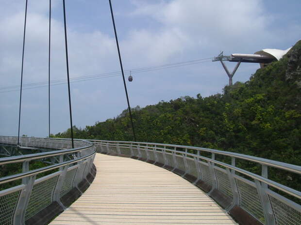 Небесный мост (Langkawi Sky Bridge). Малайзия