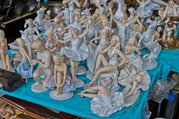 Прогулка по блошиному рынку в Москве