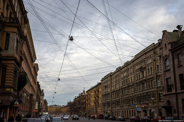 Магистрали северной столицы очистят от свисающих кабельных сетей