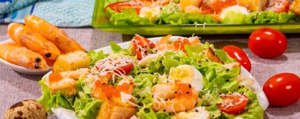 Праздничный салат с креветками и помидорами вкусный рецепт с фото пошагово и видео