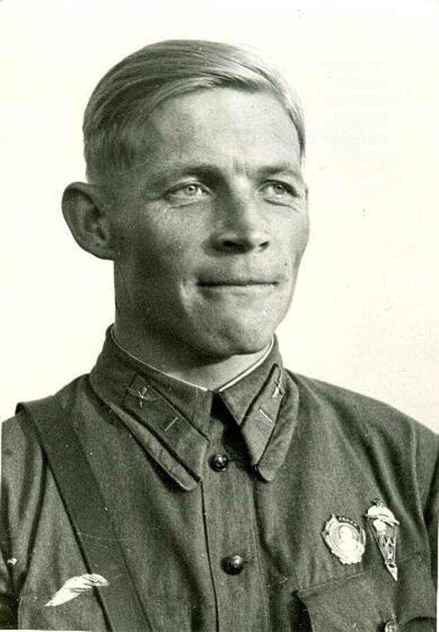 Парашютист товарищ Евдокимов Иван Шагин, 1936 год, МАММ/МДФ.