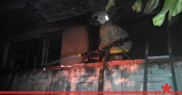В Бахчисарайском районе горела квартира в четырехэтажке