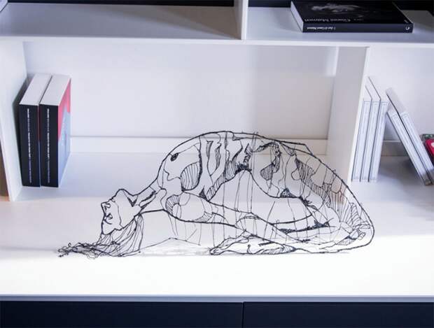 grey Ручка 3D