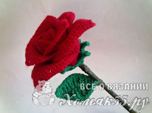 Вязаные цветы крючкоь Вязаные цветы крючкоь