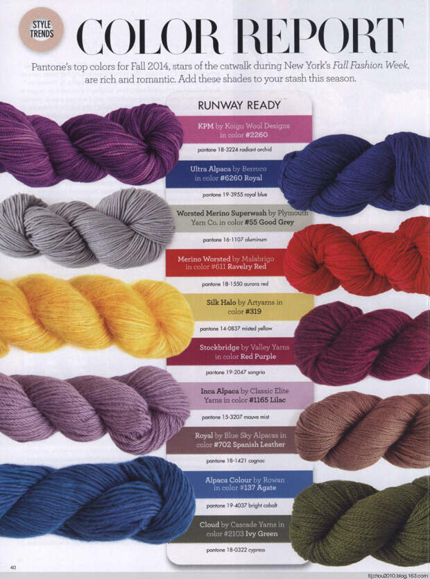 Vogue Knitting 2014 秋 - 紫苏 - 紫苏的博客 Vogue Knitting 2014 秋 - 紫苏 - 紫苏的博客