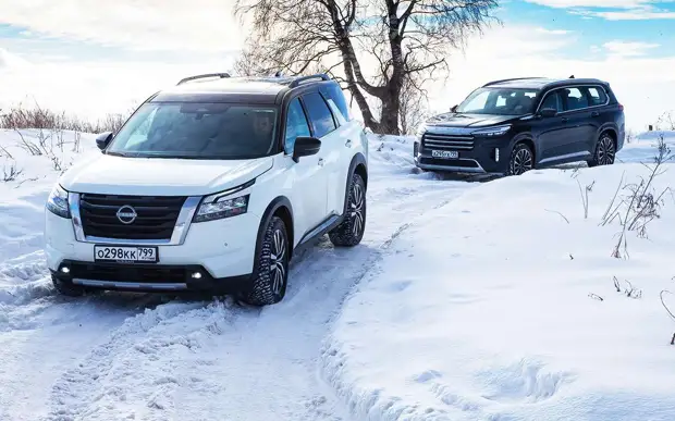 Премиальный «китаец» против дорогого «японца» — тест больших кроссоверов