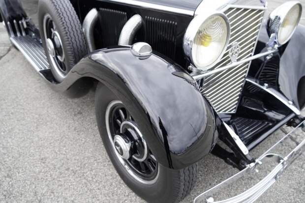 Кабриолет Mercedes-Benz 770K из музея гоночной трассы Индианаполиса