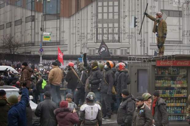 Киевляне за чистый город и против фашистов