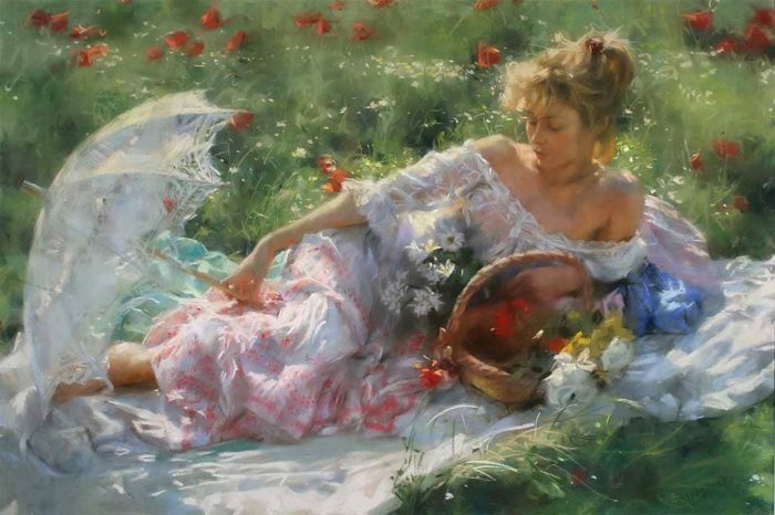 работы Висенте Ромеро Редондо – 13 художник Висенте Ромеро Редондо (Vicente Romero Redondo) – 13