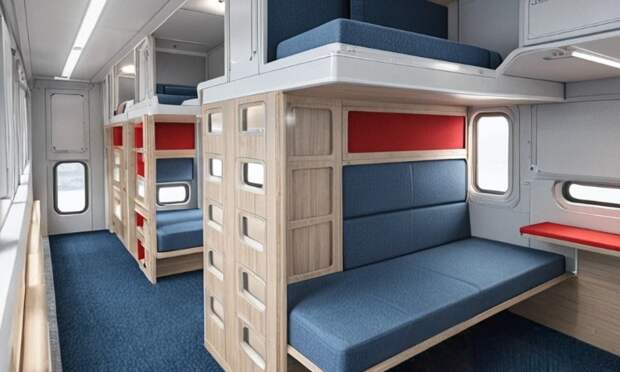 В РЖД провели радикальное обновление плацкартных вагонов