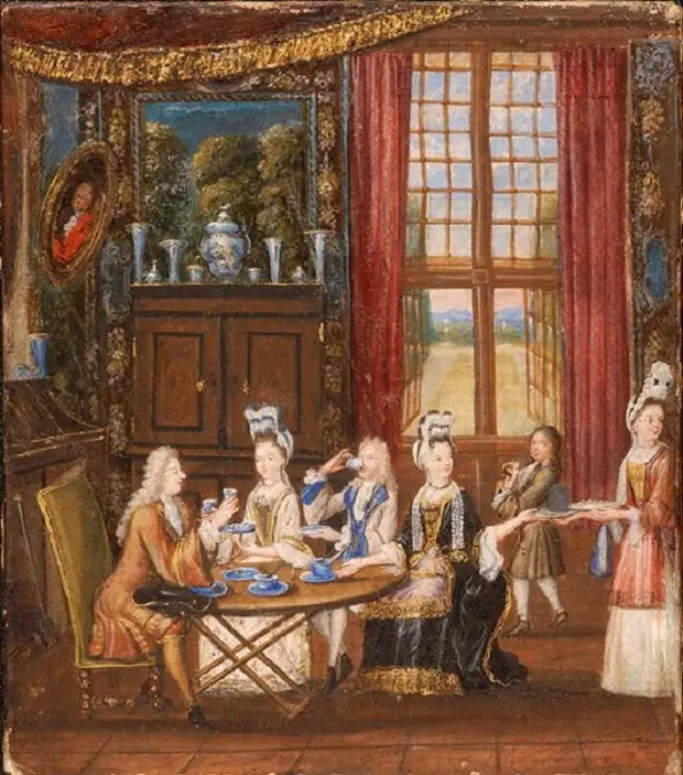 Английская школа. Чаепитие