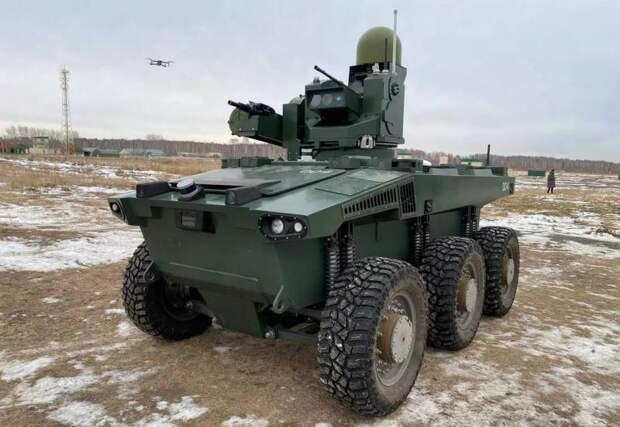 Российские роботы «Маркер» отправляются в зону СВО для борьбы с немецкими танками