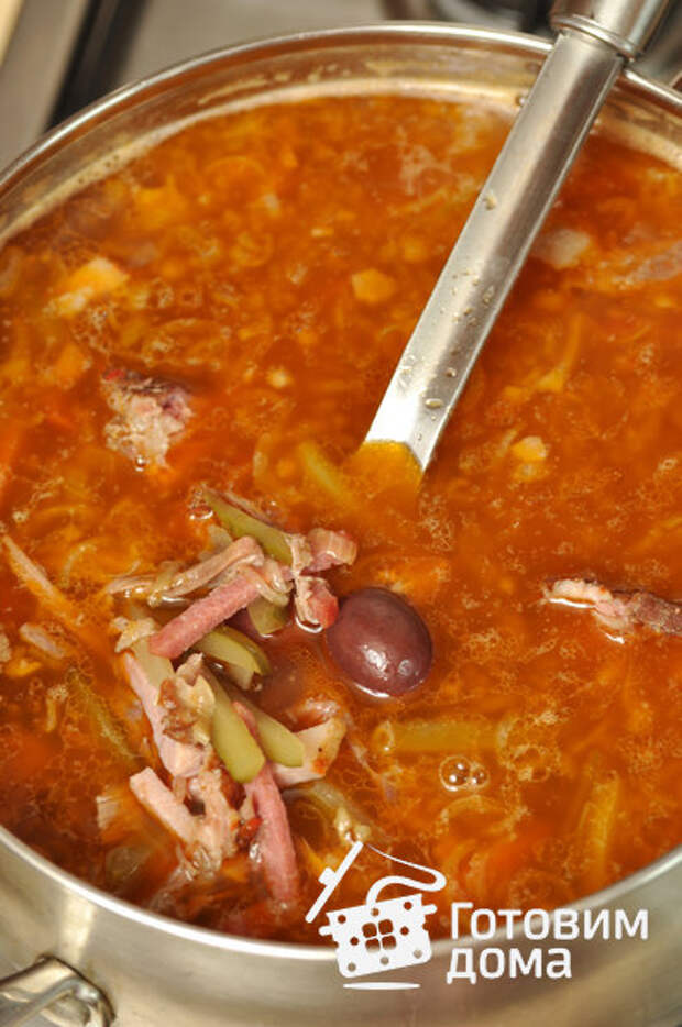 Солянка сборная мясная фото к рецепту 11