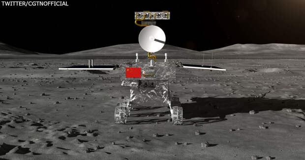 Китайцы доставили своего робота на темную сторону Луны