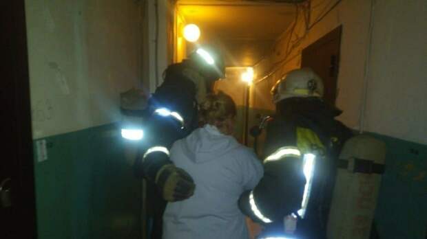 В Заринске двое детей спасены при пожаре в девятиэтажном доме