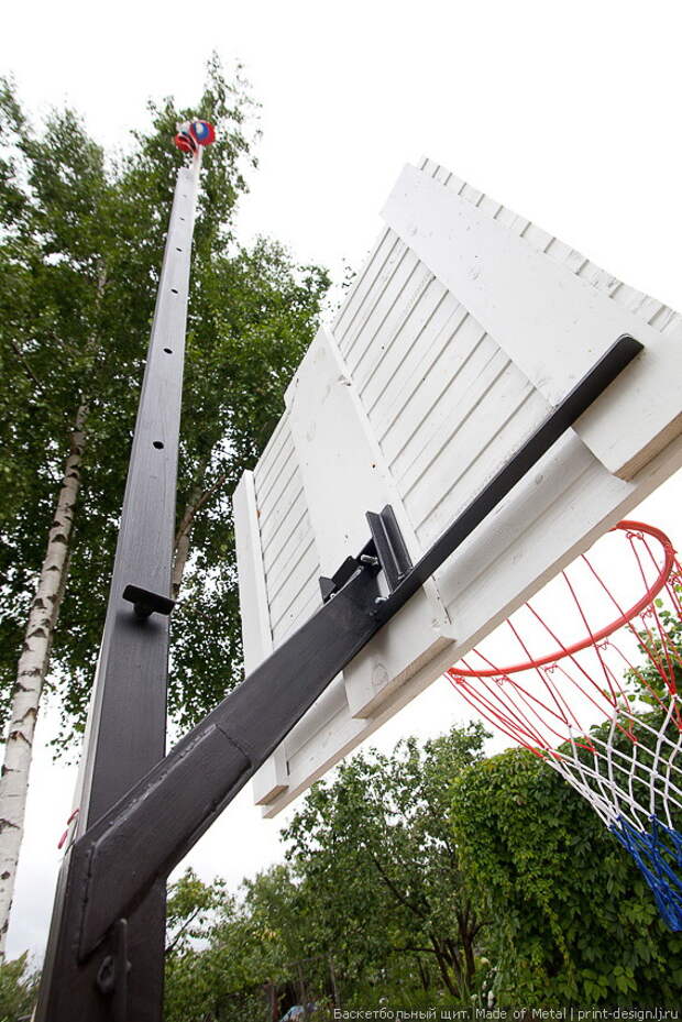 Баскетбольный щит с регулировкой по высоте своими руками (20 фото)