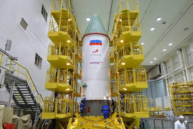 «Прогресс МС-33» скрыли под обтекателем