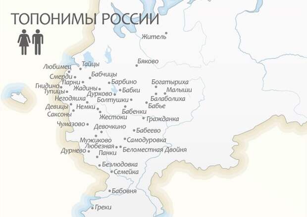 Топонимы России