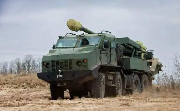 ВСУ используют САУ «Богдана» на шасси самосвала Tatra Phoenix