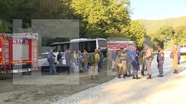 В Геленджике волонтеры приняли участие в тушении пожара в лесном массиве