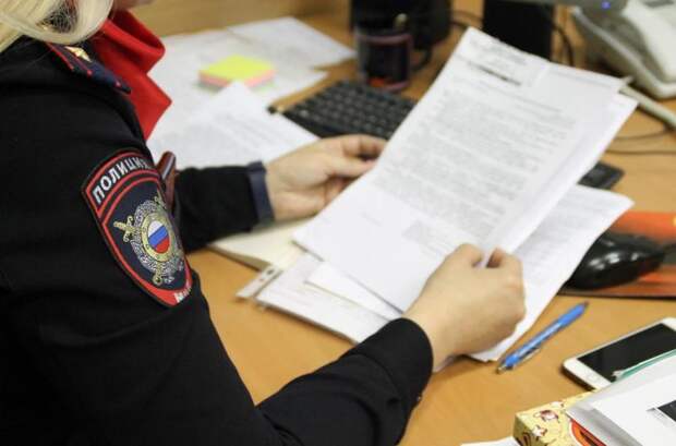 Возбуждение уголовного дела. Фото: Пресс-служба УВД по САО