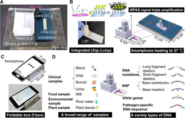 pocket DNA test smartphone