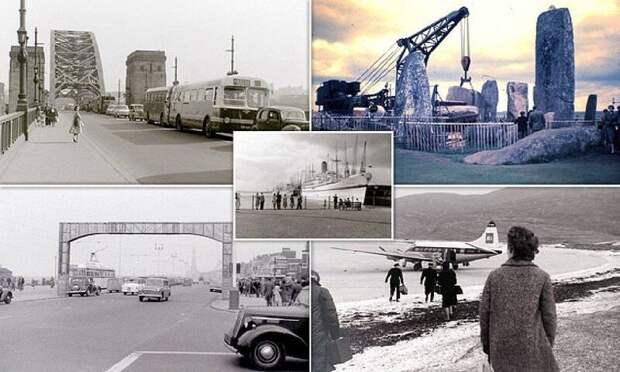 Фотографии из поездок по Великобритании в 50-е и 60-е годы