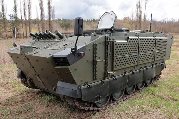 Новый украинский БТР "Скиф" на 60 процентов состоит из импортных деталей