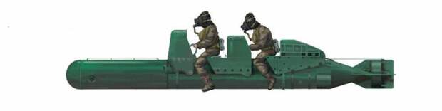 Человекоуправляемые торпеды Chariot. Удачные неудачи