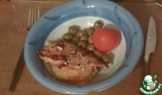 Картофельный гратен "Качо-э-Пепе"