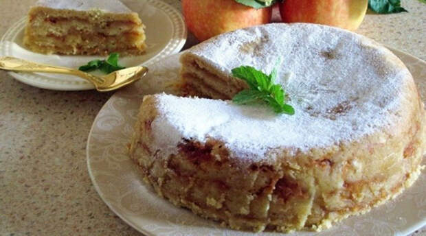 Болгарский яблочный пирог. Изумительно вкусный.