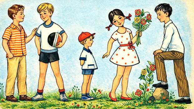 Эту загадку с подвохом в СССР школьники решали за 5 минут: кто где стоит на картинке?