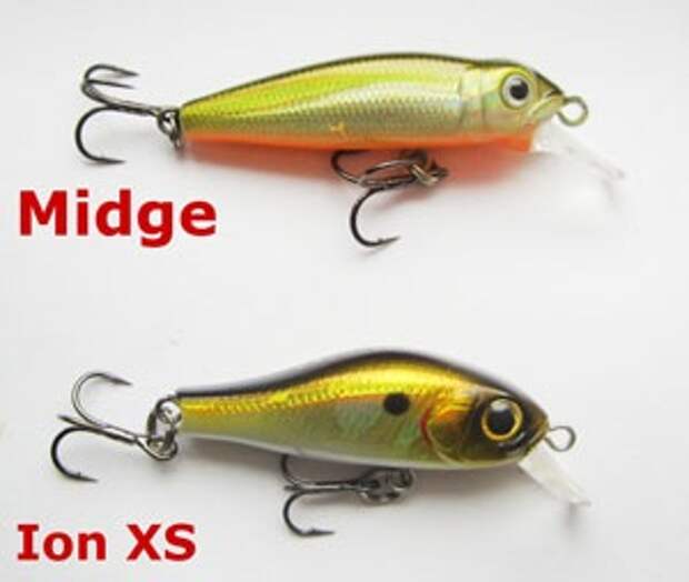 Strike Pro Midge и Kosadaka Ion X