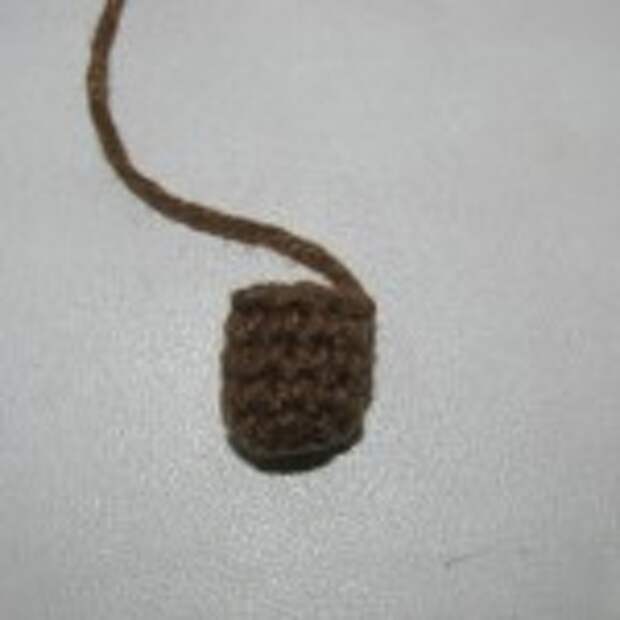 Вязаная собачка крючком Вязаная собачка крючком