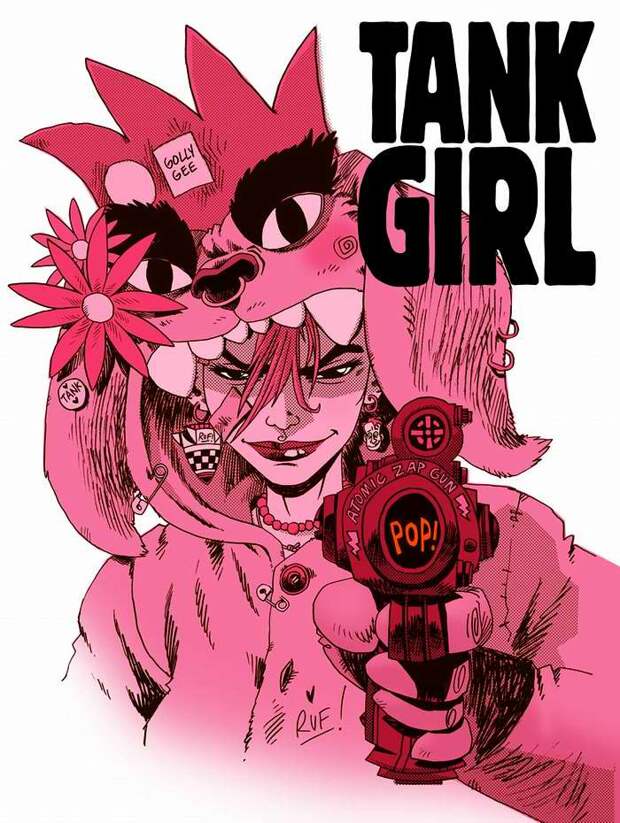 Tank girl - в розовом цвете