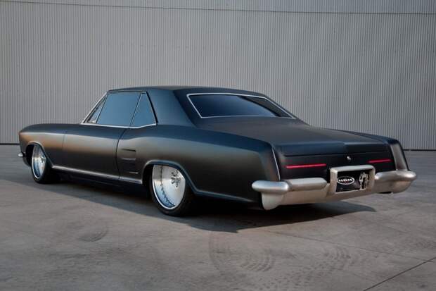 Flat Black 1963 Buick Riviera (3)