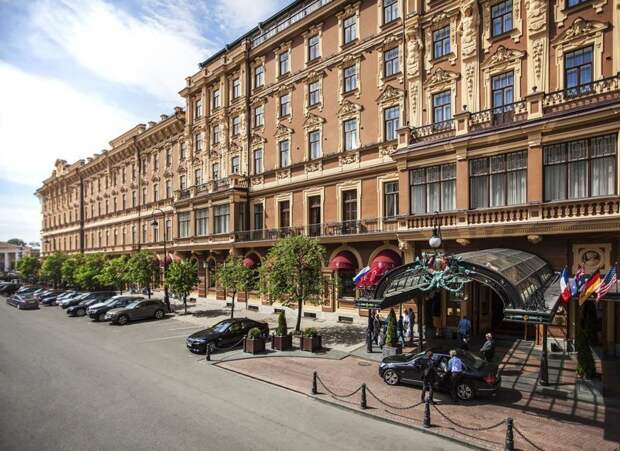 4. «Гранд-отель Европа», Санкт-Петербург Отель, архитектура, гостиница, история, россия, тайны
