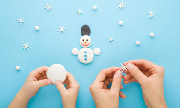 Мастерим ребенку костюмы снеговика и снежинки: подробная инструкция c фото