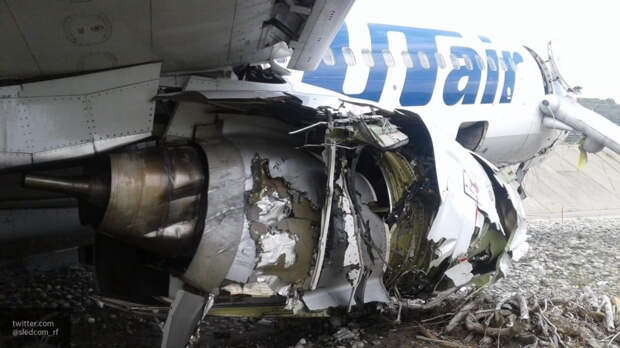 СМИ озвучили вероятную причину аварии лайнера Boeing в аэропорту Сочи
