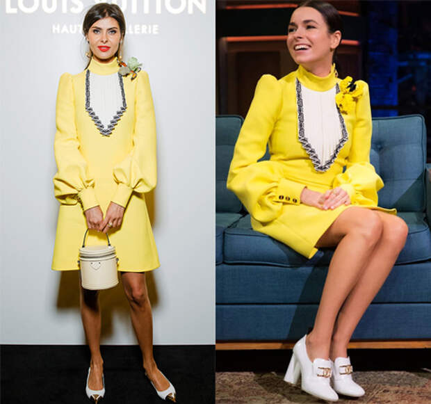 Битва платьев: Надежда Оболенцева против Ирены Понарошку