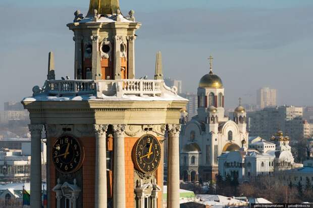 екатеринбург, зима, высота