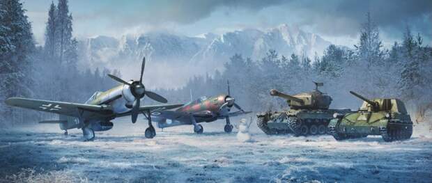 В War Thunder стартовало «Новогоднее приключение»